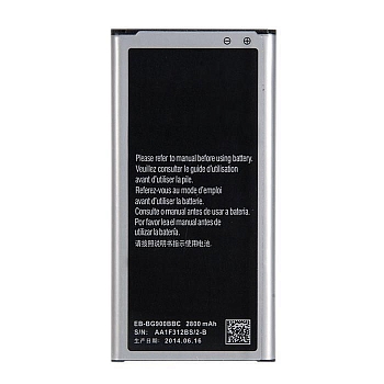 Аккумулятор (батарея) EB-BG900BBE для телефона Samsung Galaxy S5 (G900F), 3.85В, 2800мАч