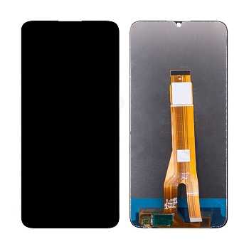 Дисплей (экран в сборе) для телефона Huawei Honor X7A (5109AMLS) (черный) ориг 100%