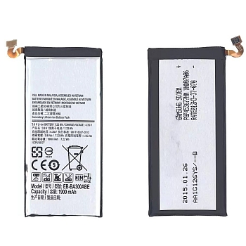 Аккумулятор (батарея) EB-BA300ABE для телефона Samsung Galaxy A3 SM-A300F, SM-A300F, DS Duos, 3.8В 1900мАч