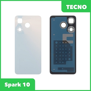 Задняя крышка для Tecno Spark 10 (KI5q) (белый)