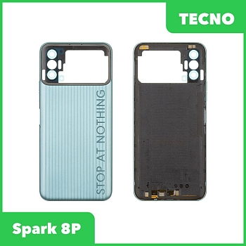 Задняя крышка для Tecno Spark 8P (KG7n) (зеленый)