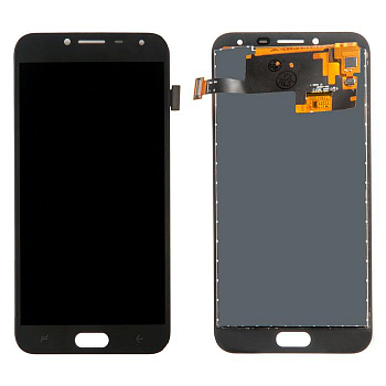Дисплей для Samsung Galaxy J4 2018 (J400F), в сборе с тачскрином (TFT) с регулировкой яркости, черный