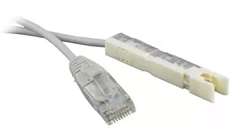 Патч-корд 110 тип - RJ45, 1 пара, UTP, 2 м, LANMASTER, LAN-45-P1-2m