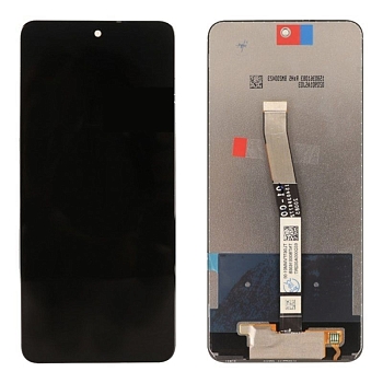 Дисплей для Xiaomi Redmi Note 9S, Note 9 Pro + тачскрин (черный) 100%