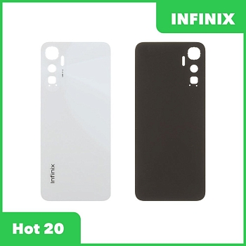Задняя крышка для Infinix Hot 20 (X6826B) (белый)