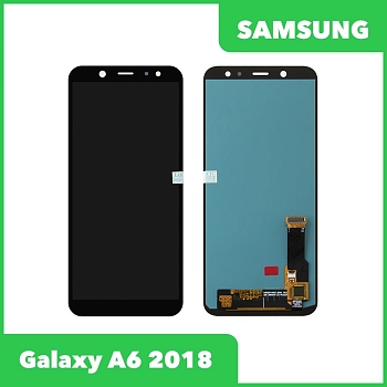 LCD дисплей для Samsung Galaxy A6 2018 SM-A600 в сборе OLED (черный)