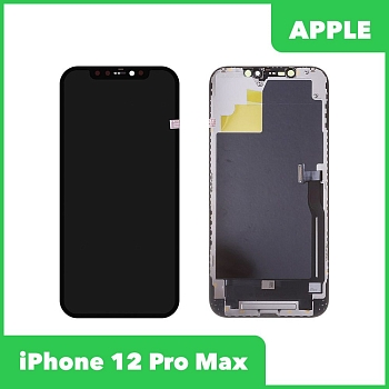 LCD дисплей для Apple iPhone 12 Pro Max оригинальная матрица ZY In-Cell COF LTPS FHD (черный)