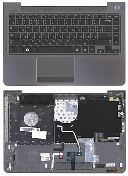 Клавиатура для ноутбука Samsung NP700Z4C серый, Топкейс