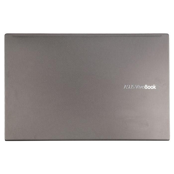 Крышка экрана (матрицы) Asus X421FA, X421EA, X421EQ, X421FL, X421JP черная, металлическа я(мелкие царапины) 47XKSLCJN30