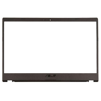 Рамка экрана (рамка крышки матрицы, LCD Bezel) для ноутбука Asus X571GT, X571GD, RX571GT, RX571GD черная, пластиковая. С разбора.