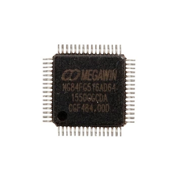 Микросхема MG84FG516AD64 MEGAWIN LQFP64 с разбора