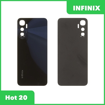 Задняя крышка для Infinix Hot 20 (X6826B) (черный)
