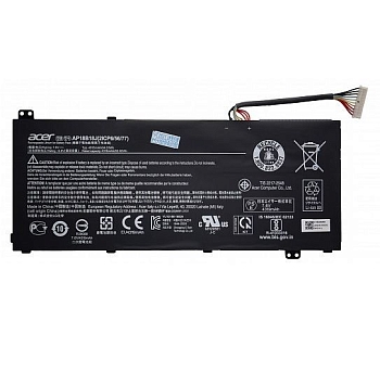 Аккумулятор (батарея) AP18B18J для ноутбука Acer Aspire A314-32, 34.31Вт, 4515мАч, 7.6В, (оригинал)