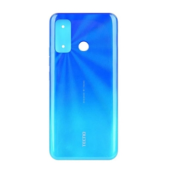 Задняя крышка Tecno Spark 5 (KD7h) голубая