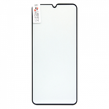 Защитное стекло "LP" для Samsung Galaxy M32 Thin Frame Full Glue с рамкой 0,33 мм 2,5D 9H (черное)