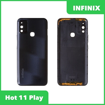 Задняя крышка для Infinix Hot 11 Play (черный)