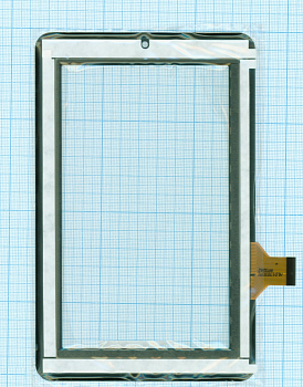 Сенсорное стекло (тачскрин) HLD130307C, черный