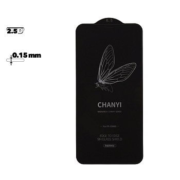 Защитное стекло Remax R-Chanyi Series Glass GL-50 для телефона Apple iPhone XS Max с рамкой, черное