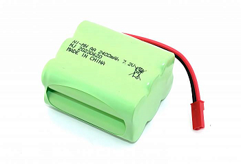 Аккумулятор Ni-Mh 7.2V 2400 mAh AA Row разъем JST