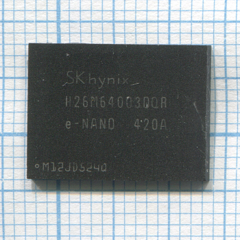 Микросхема E-NAND SK HYNIX H26M64003DQR 32GB