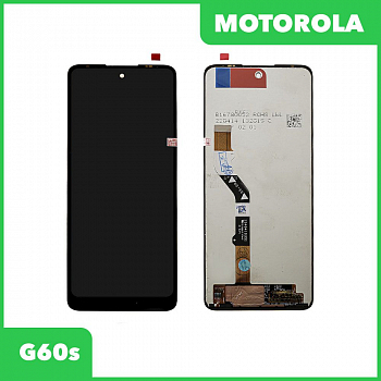 LCD дисплей для Motorola G60s в сборе с тачскрином, Premium Quality, черный