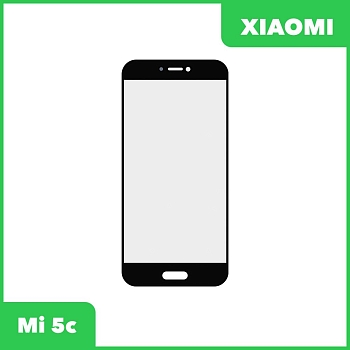 Стекло + OCA пленка для переклейки Xiaomi Mi 5C, черный