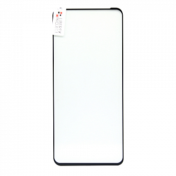 Защитное стекло "LP" для Realme 8 Pro Thin Frame Full Glue с рамкой 0,33 мм 2,5D 9H (черное)