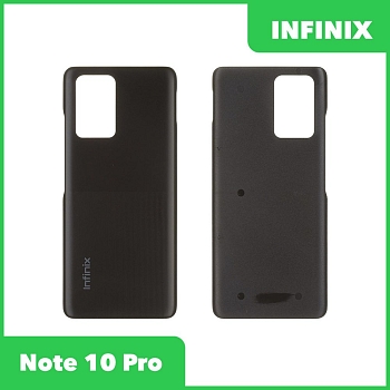 Задняя крышка для Infinix Note 10 Pro (X695C) (черный)