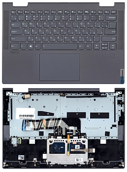 Клавиатура для ноутбука Lenovo Yoga 7 14ARP8 черная