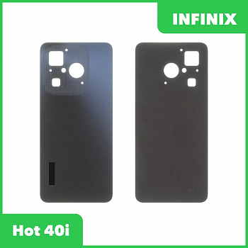Задняя крышка для Infinix Hot 40i (черный)