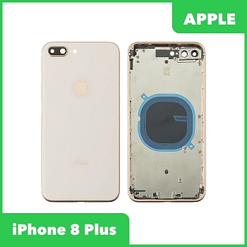 Корпус для телефона Apple iPhone 8 Plus, в сборе, золотой