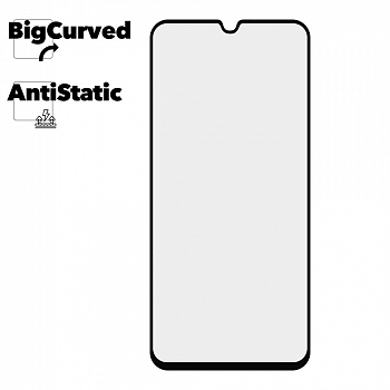 Защитное стекло для телефона Samsung Galaxy M31 Super max Anti-static big curved glass