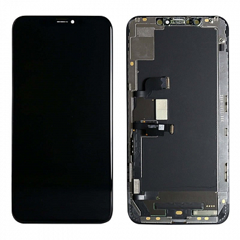 Дисплей для iPhone XS Max + тачскрин черный с рамкой (DEMO)