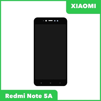 LCD дисплей для Xiaomi Redmi Note 5A в сборе с тачскрином (черный)