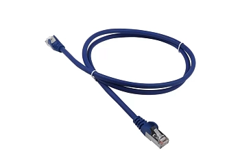 Патч-корд LANMASTER LSZH FTP кат.6A, 7.0 м, синий, LAN-PC45/S6A-7.0-BL