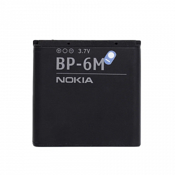 Аккумулятор (батарея) BP-6M для телефона Nokia 3250, 6151, 6233, 6280, 6288, 9300, N73, N77, N93