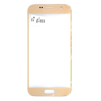 Стекло Samsung G930F Galaxy S7 (золото)