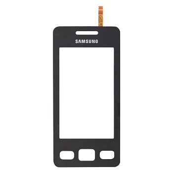 Сенсорное стекло (тачскрин) для Samsung Star II GT-S5260, черный