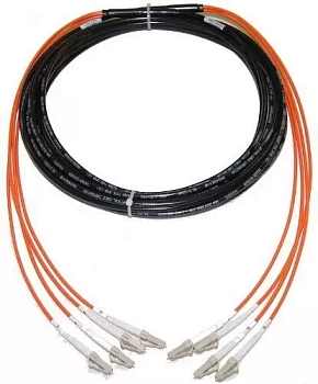 Патч-корд оптический TopLan, 5LC/UPC-5LC/UPC, SM, 2, 0mm (в гофре) 10.0 м