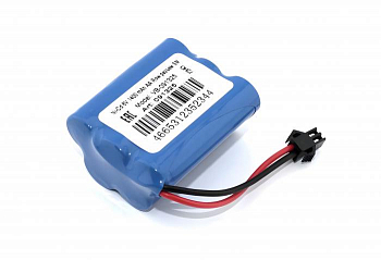 Аккумулятор Ni-Cd 6V 1400 mAh AA Row разъем SM (2+3)