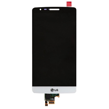 LCD Дисплей для LG Optimus G3s (D724, D725) с тачскрином, белый