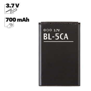 Аккумулятор (батарея) BL-5CA для телефона Nokia 1110, 1112, 1200, 1208, 1680c