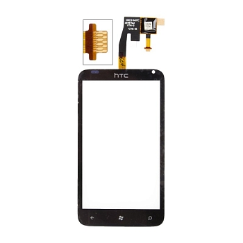 Сенсорное стекло (тачскрин) для HTC Radar C110e, черный