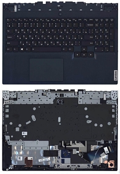 Клавиатура для ноутбука Lenovo Legion 5-15ACH6 топкейс, с разбора