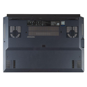 Нижняя часть (днище, поддон, bottom) для Asus ProArt StudioBook H500GV черный, с разбора