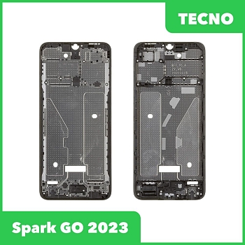 Рамка дисплея для Tecno Spark GO 2023 (BF7) (черный)