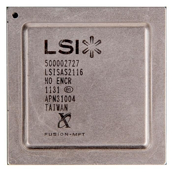 Микросхема LSI SAS2116 с разбора