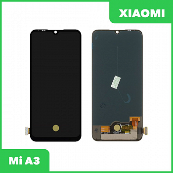 LCD дисплей для Xiaomi Mi A3 с тачскрином OLED (черный)