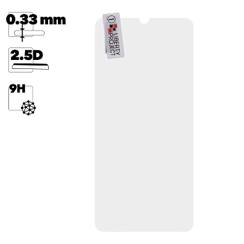 Защитное стекло "LP" для телефона Xiaomi Mi A3 Tempered Glass 0.33 мм, 2.5D, 9H (ударопрочное)