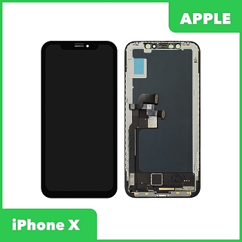 LCD дисплей для Apple iPhone X с тачскрином (черный) original